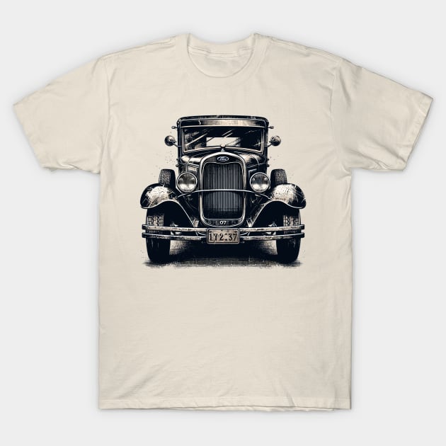 Ford Model A T-Shirt by Vehicles-Art